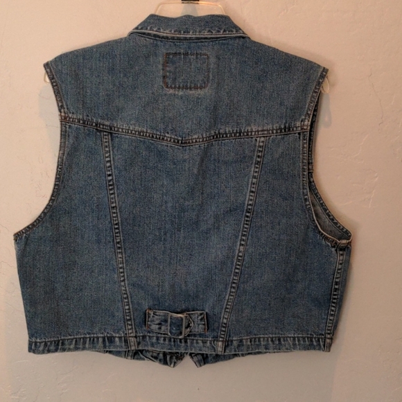 LEVI VINTAGE SILVER TAB DENIM VEST - Picture 5 of 7